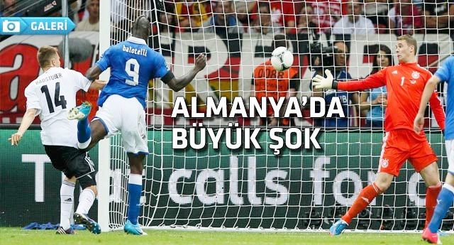 Almanya - İtalya maçı 1-2