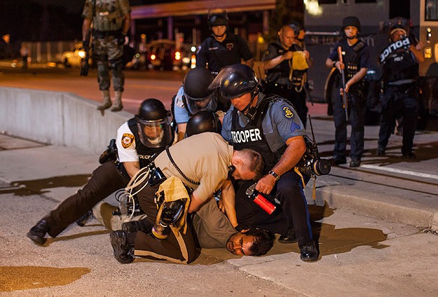 Ferguson'da polis kibirli ve küstah davrandı