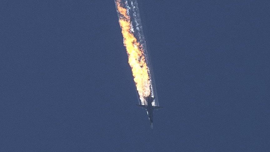 Türk hava sahasını ihlal eden Rus savaş uçağı düşürüldü