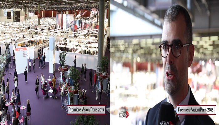 Akşam Pazarı TV PremiereVision Paris Fuarında