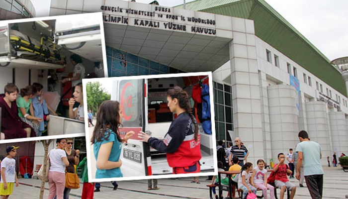 Havuzda kimyasaldan zehirlenen 20 çocuk hastaneye kaldırıldı