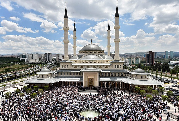 Beştepe Millet Camii açıldı