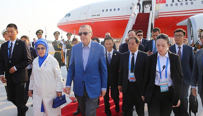 Cumhurbaşkanı Erdoğan Çin'de