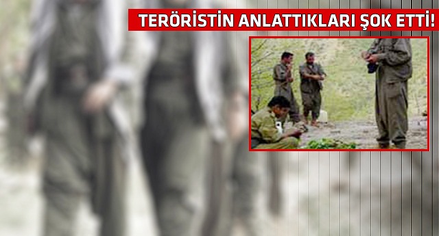 Teslim olan PKK'lıdan dehşete düşüren itiraf