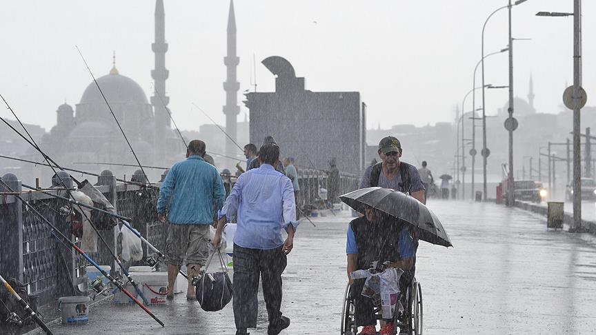 Marmara Bölgesi'nde kuvvetli sağanak bekleniyor