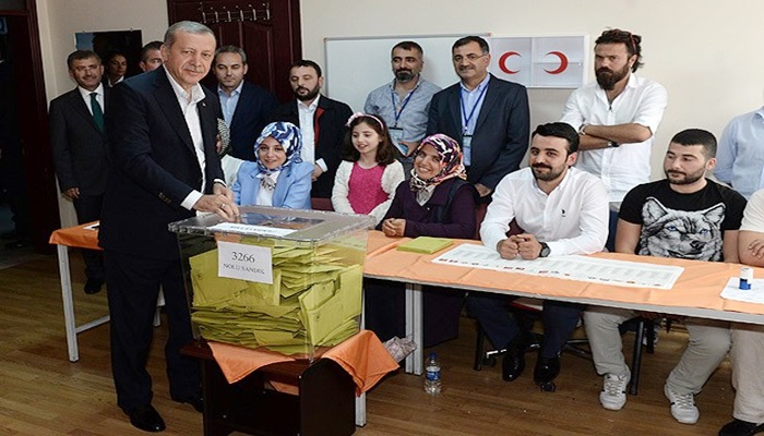 Cumhurbaşkanı Erdoğan oyunu kullandı