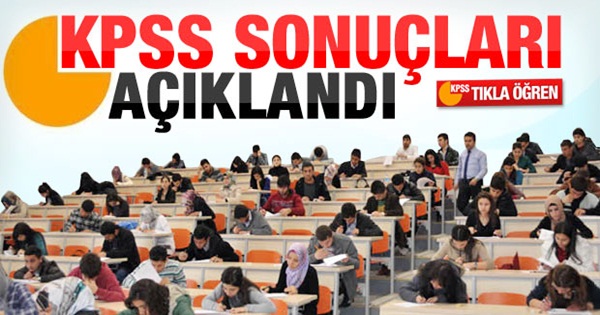 KPSS 2012 sonuçları açıklandı - Tıkla Öğren