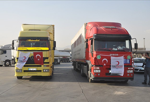 Türk Kızılayı Türkmenlerin yanında