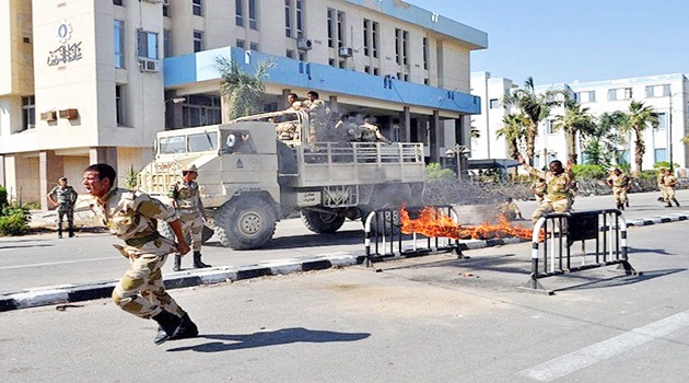 Mısır'da 1 asker öldü, 6 kişi yaralandı