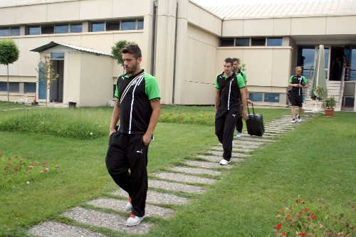 Bursaspor, galibiyet hedefiyle Finlandiya'ya gitti