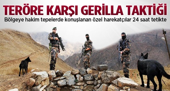 Özel Harekat devrede... Teröristi böyle vuruyorlar