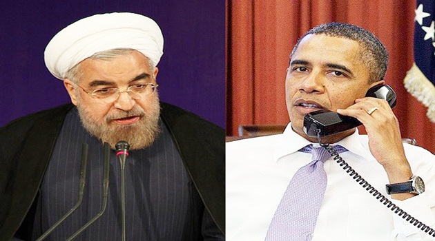 Obama Ruhani ile telefonda görüştü