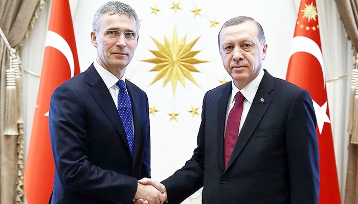 Cumhurbaşkanı Erdoğan NATO Genel Sekreteri Stoltenberg'i kabul etti
