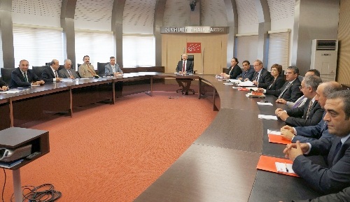 CHP MYK, Hüseyin Aygün gündemiyle toplandı