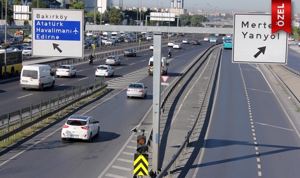 İstanbul trafiğinde tatil rahatlığı