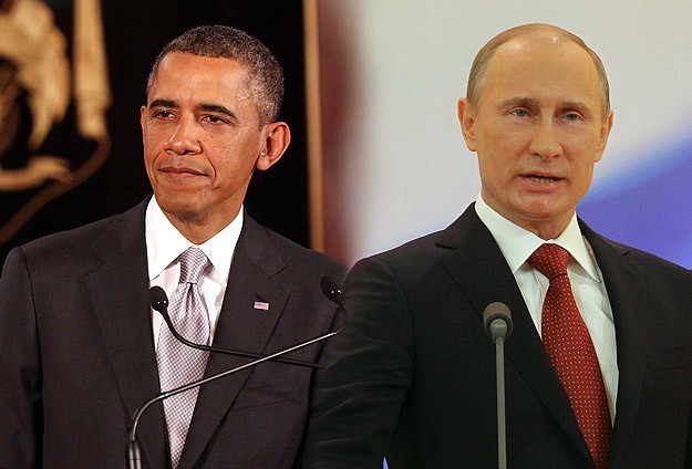 Putin Obama ile görüştü