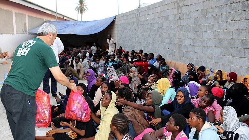 Türkiye, Libya'daki göçmen ve sığınmacılara yardım eli uzattı