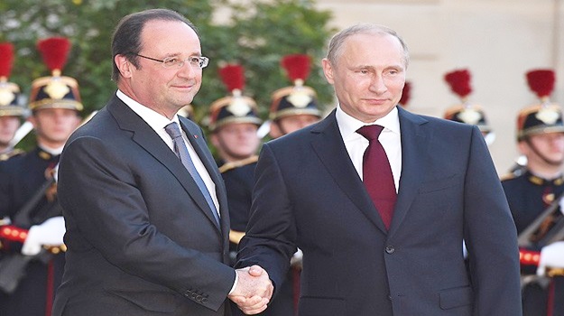 Paris'te diplomasi trafiği