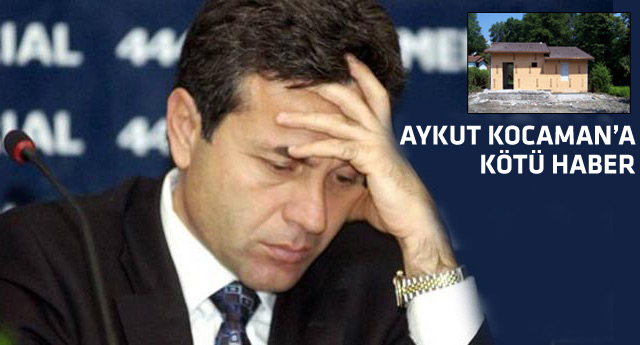 Aykut Kocaman'ın villası mühürlendi!