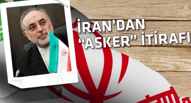 İran'dan 'asker' itirafı