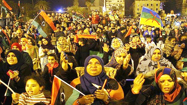 Libya devrimini kutluyor