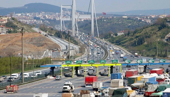 Köprü ve otoyollardan 151 milyon lira gelir