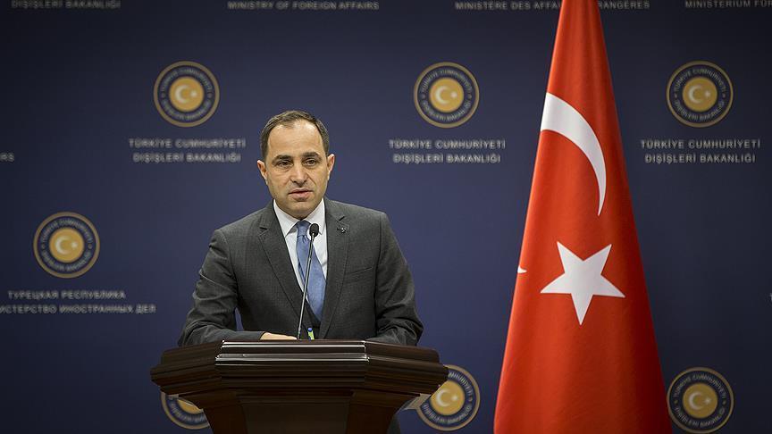 'ABD'nin Türkiye ile terör örgütünü aynı kefeye koymasını hayretle karşıladık'