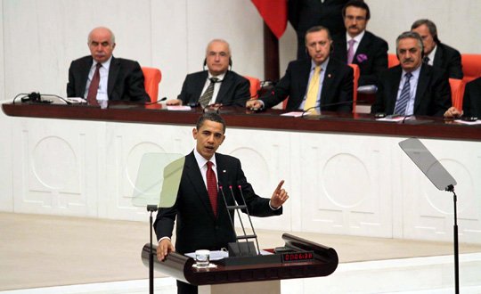 Obama'nın TBMM konuşmasını koz olarak kullanıyorlar