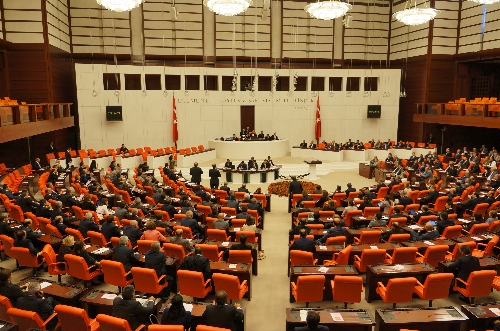 Meclis'te kapalı oturumdan dolayı güvenlik artırıldı