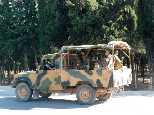 Kilis'e askeri sevkiyat