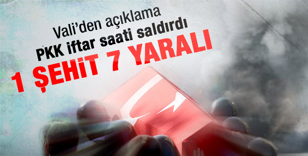 Hainler Jandarma karakoluna saldırdı: 1 şehit