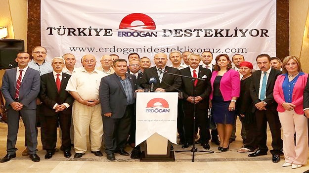 Başbakan Erdoğan'a 600 STK'dan destek