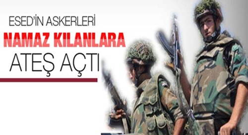 Esed teravih namazında ateş açtı: 30 ölü