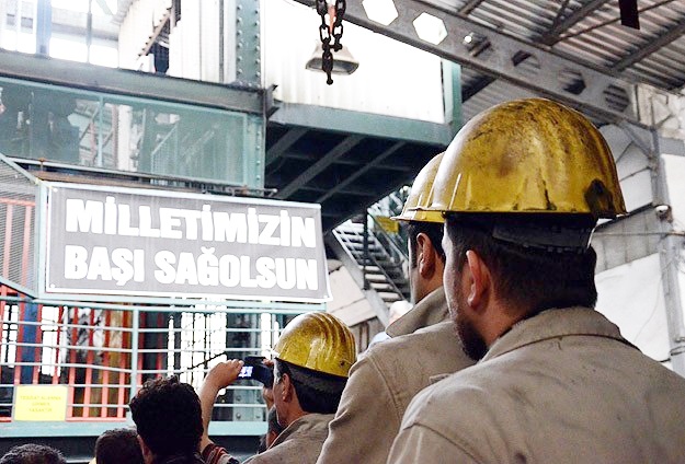 Madenciler için iş bıraktılar