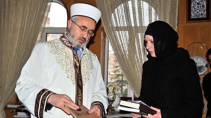 Ukraynalı kadın Müslümanlığı seçti