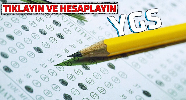 2013 YGS puan hesaplama sistemi burada!