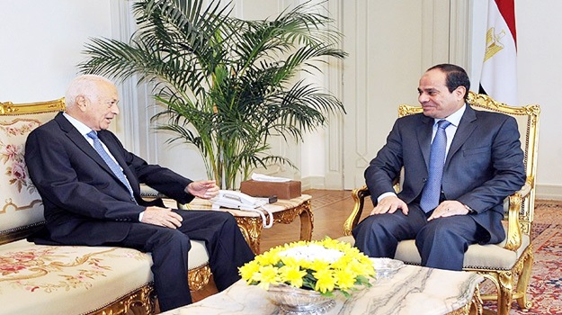 Sisi, Arap Birliği Genel Sekreteri Arabi ile görüştü