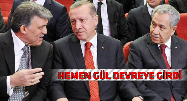 Kameralar Erdoğan ve Arınç'a uzun uzun odaklanınca...