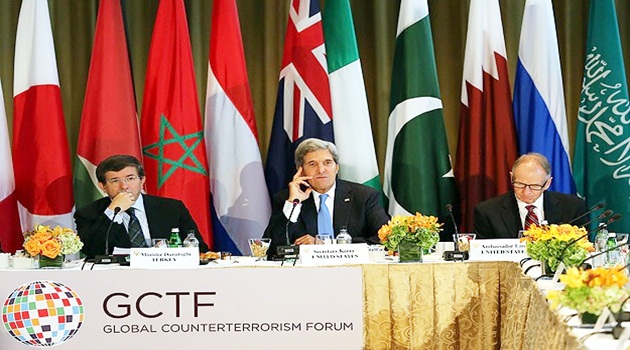 Davutoğlu ve Kerry TMKF'ya eşbaşkanlık yaptı