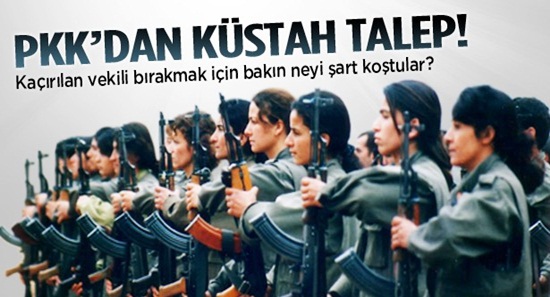 PKK'dan CHP'li vekil için küstah talep