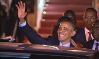 Obama Afrika turunun ilk durağı Senegal'de