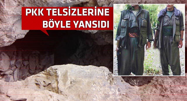 'Bombalıyor, kaçın, kaçın' diyen teröristlere şok emir