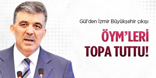 Gül de Özel Mahkemeleri eleştirdi