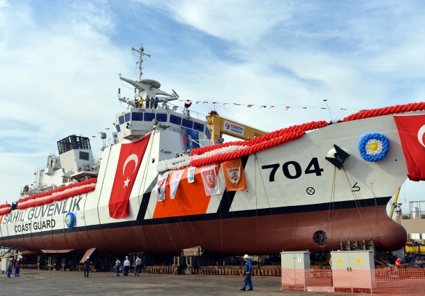 ''TCSG Yaşam'' denize indirildi