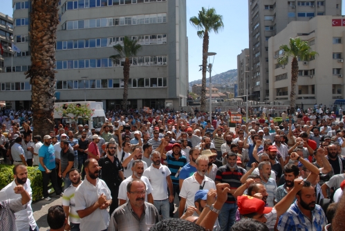 İZELMAN işbaşında, İZENERJİ grevde