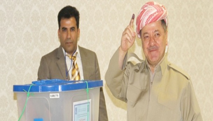 Irak Kürtleri sandık başında: Barzani oyunu kullandı