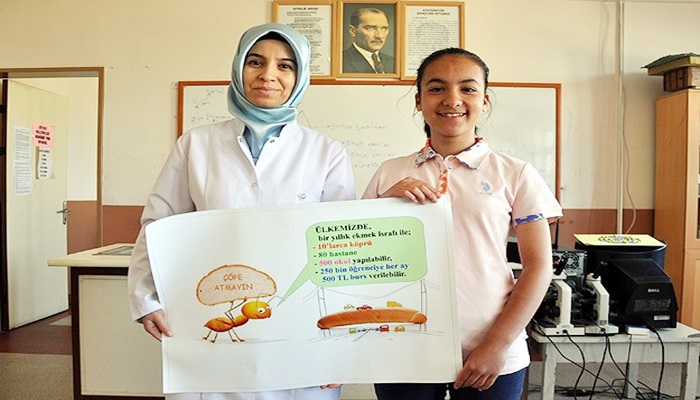 Ekmek israfını önlemek için proje geliştirdi