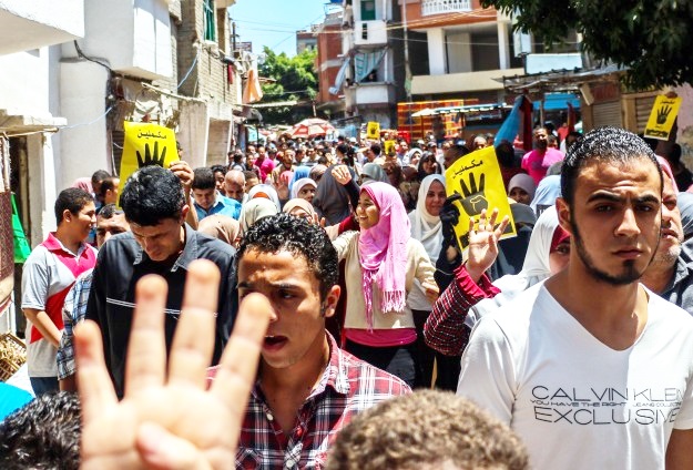 Sisi'nin cumhurbaşkanlığı protesto edildi