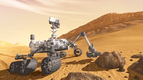 'Curiosity' uzay aracı Mars'a iniş yaptı