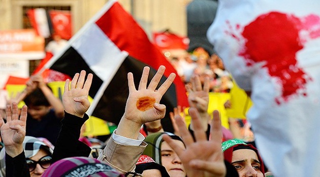 Katliam direnişin sembolüyle protesto edildi